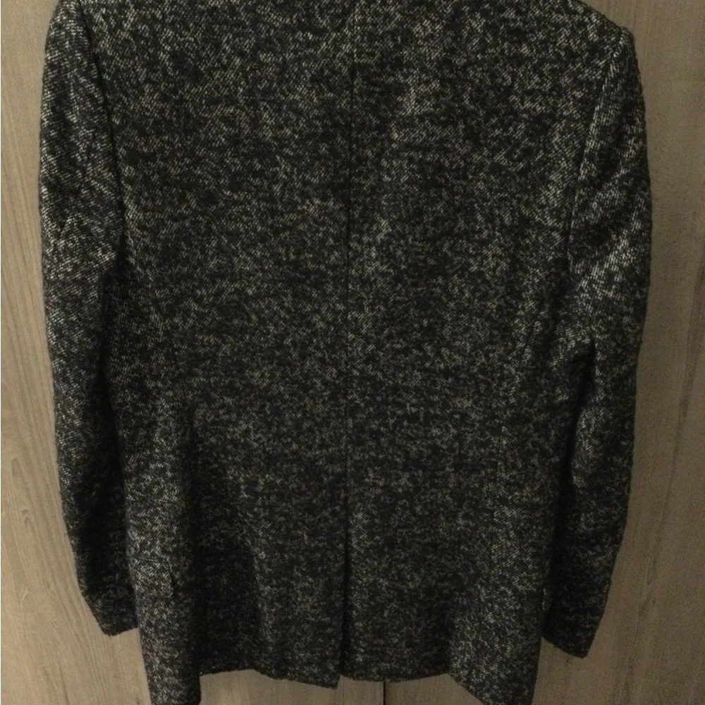 Gucci Black Heather Zip-Up Knit Sweater